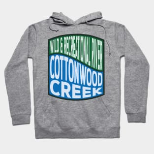 Cottonwood Creek (California) Wild and Recreational River wave Hoodie